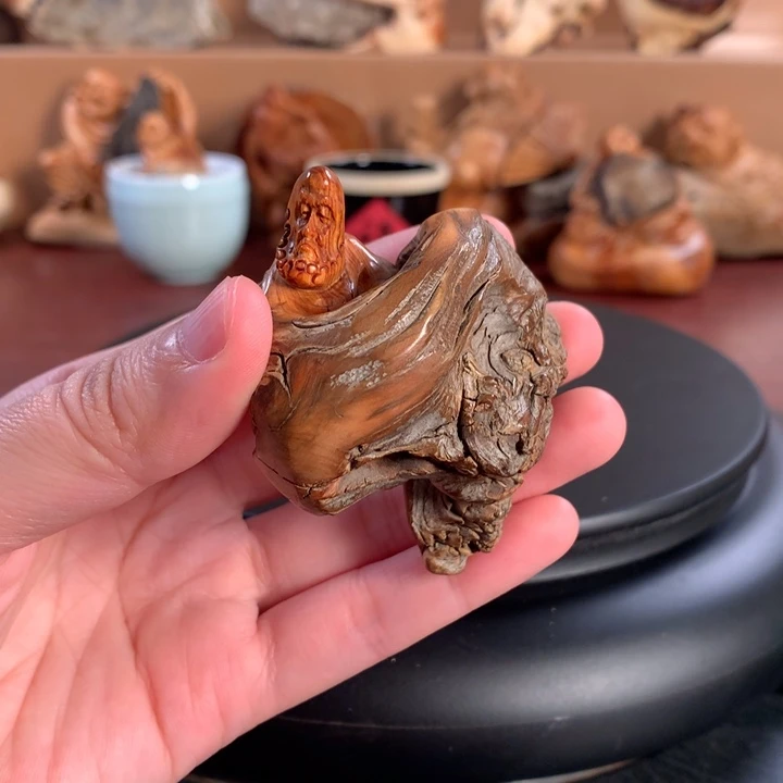 柏木（崖柏）根雕摆件