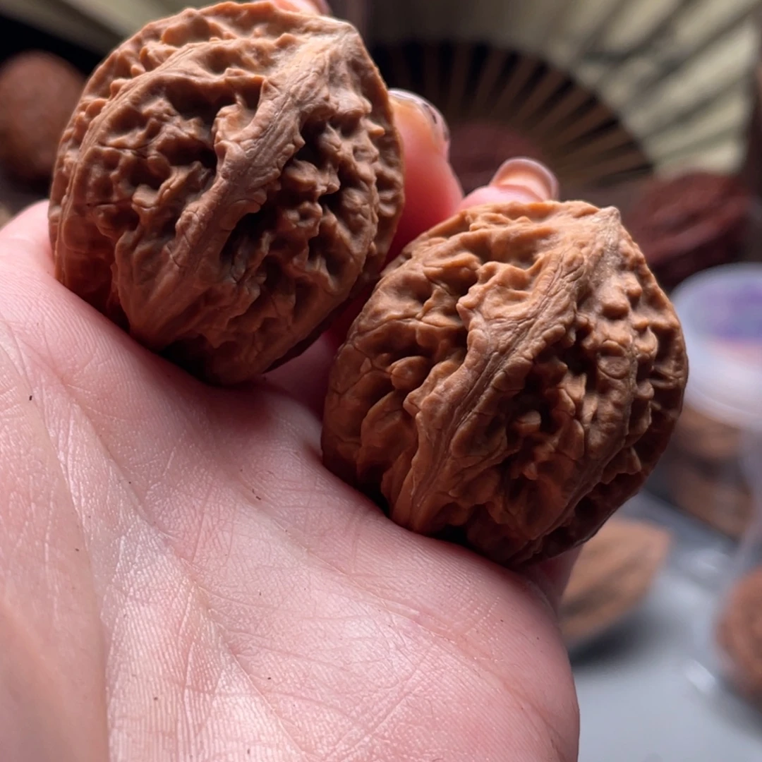 文玩核桃把件楸刀鱼93