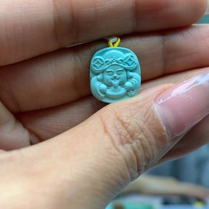 绿松石未镶嵌配饰