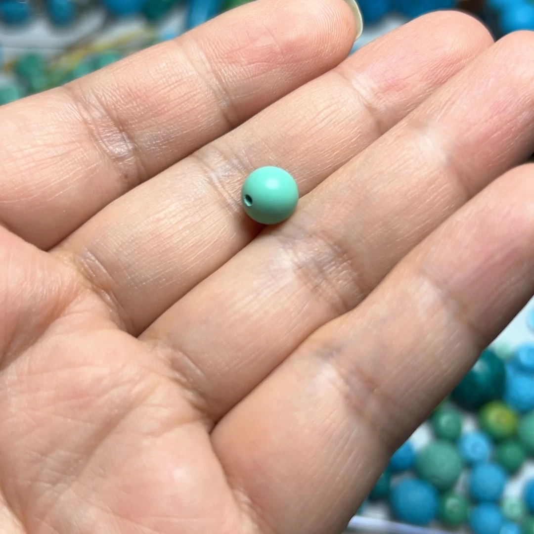 卡8+绿珠子单珠散珠配珠