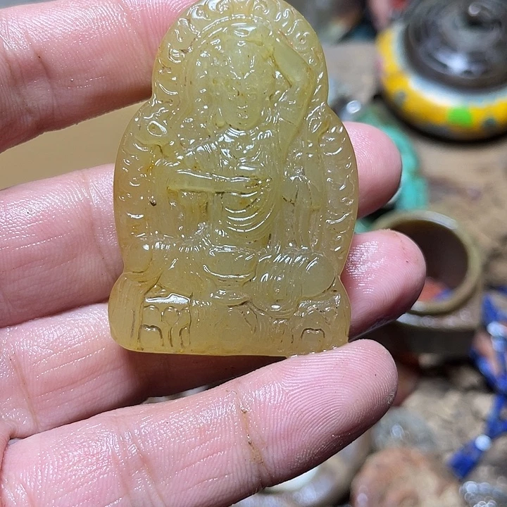和田玉（糖玉）未镶嵌颈饰