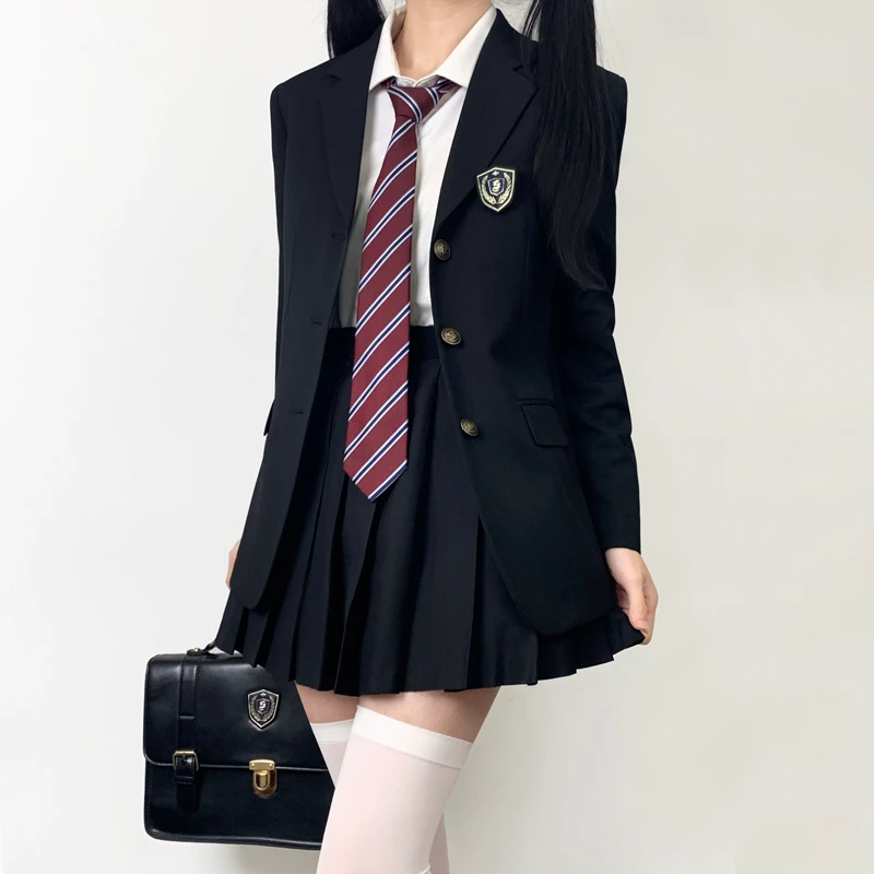 木村叔JK日系原创西装外套女生春秋季学院风校供感女学生制服套装