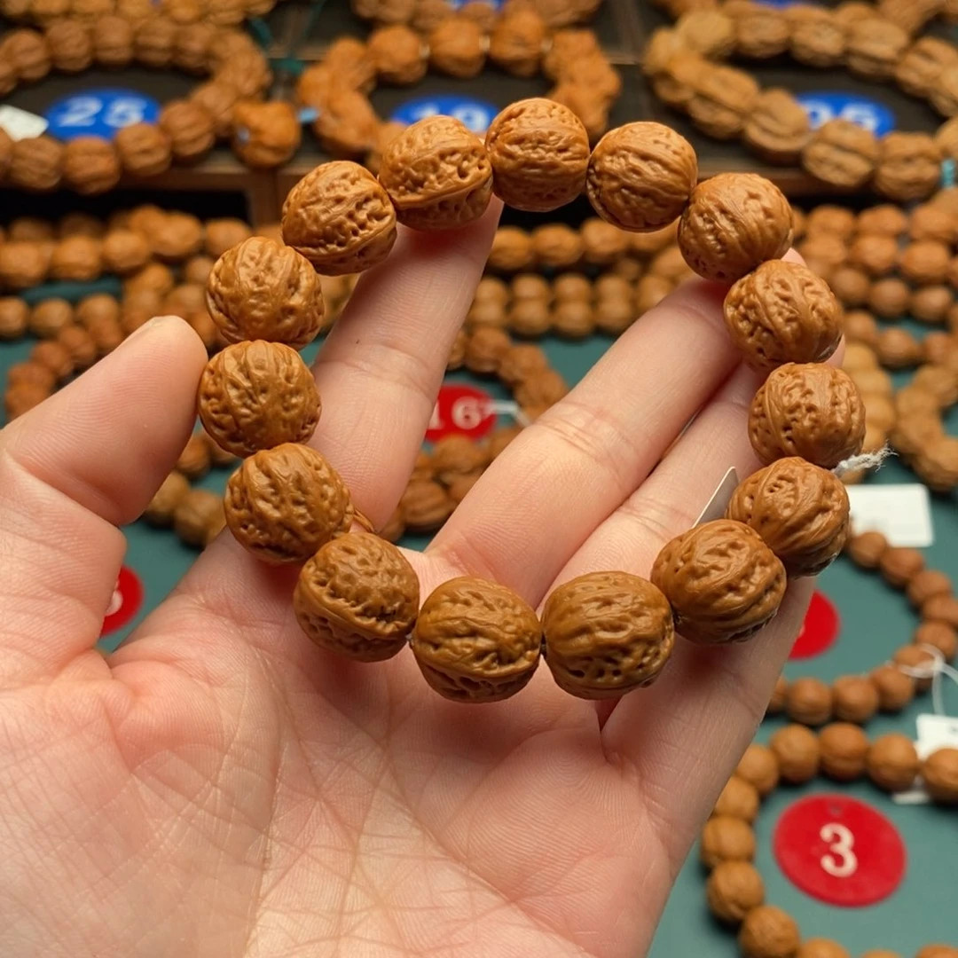 文玩核桃手串16尺寸元宝八棱