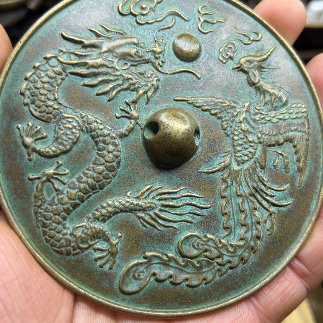 铜摆件欢迎欢迎你