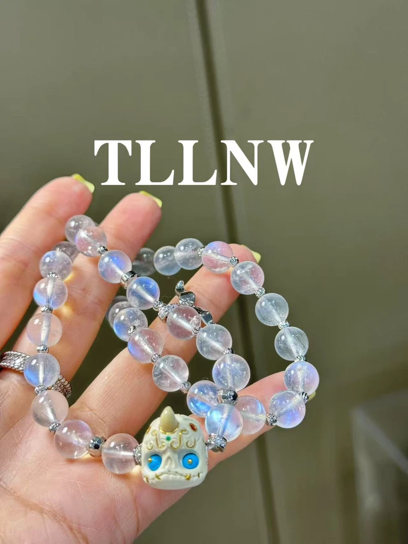 合金项链 阿呆月亮女神项链