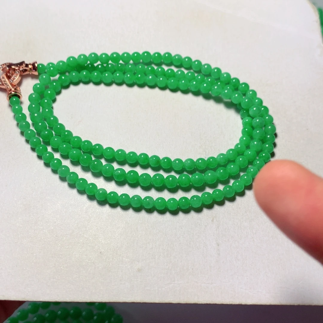 翡翠未镶嵌颈饰缅甸翡翠