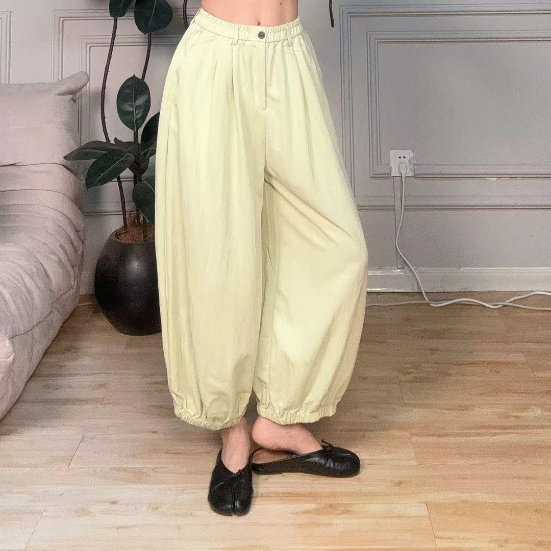 【简】T丝灯笼裤哈