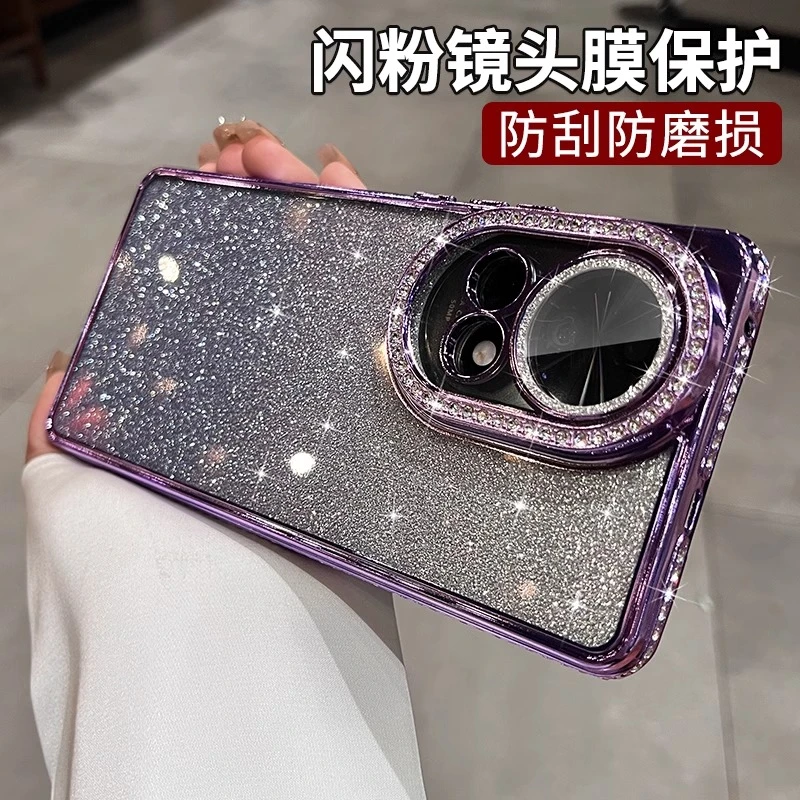 奢华水钻全包镜头华为nova13手机壳适用nova12女11荣耀200/100/90