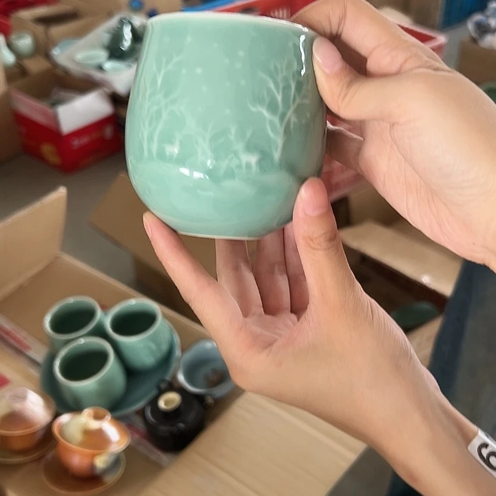 小米茶器龙泉云间青瓷