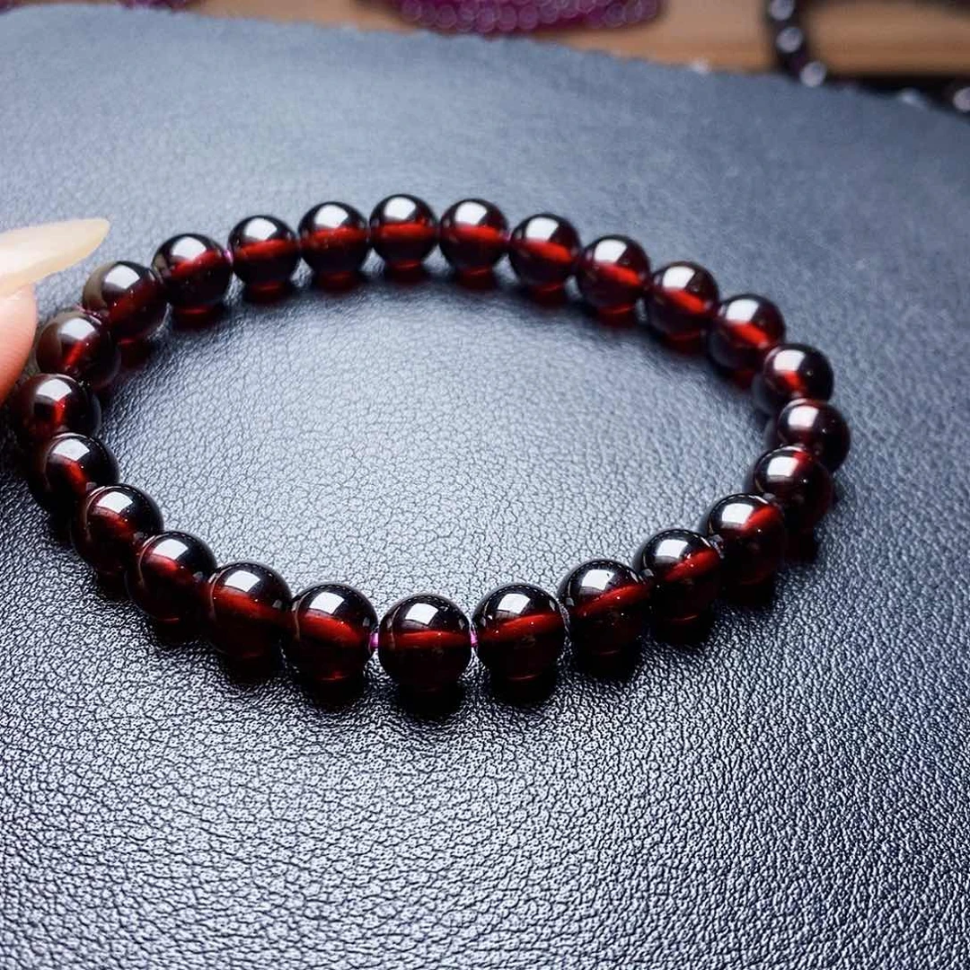 未镶嵌手链石榴石7➕单