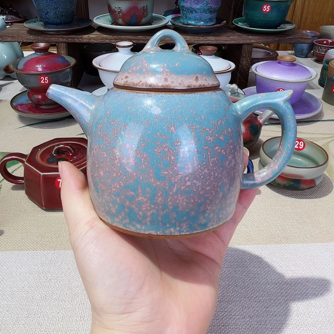 壶禹州钧瓷艺术作品