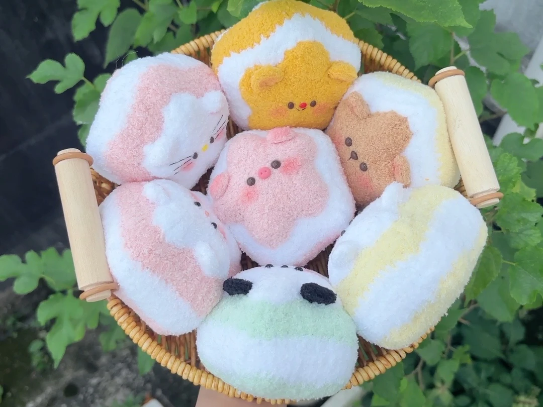 可爱星星吱吱叫小可爱手工钩织玩偶