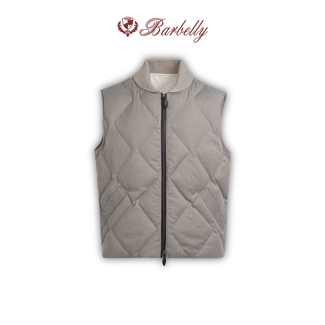 Barbelly-娜先生 「秋冬季重磅新品」杰家绵羊毛鹅绒马甲SN80403