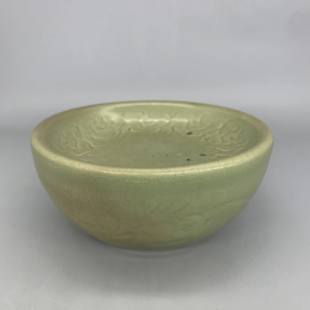 92503020*明早期龙泉窑青瓷诸葛碗/瓷器九/江苏省文物总店