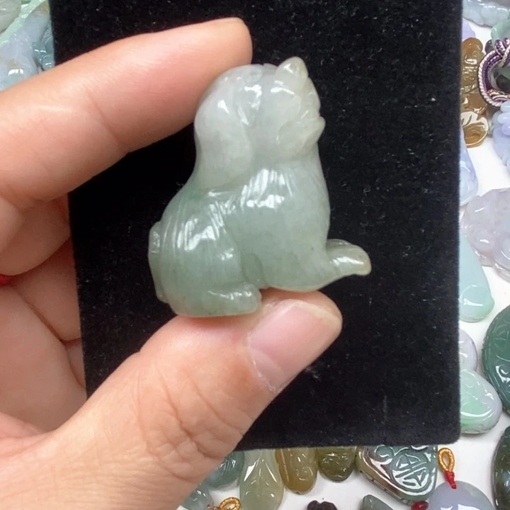 翡翠未镶嵌颈饰25号