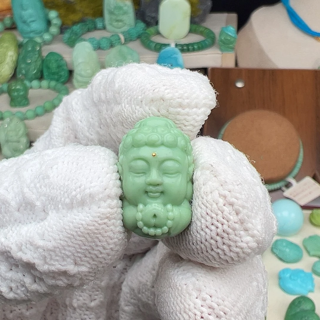 绿松石未镶嵌主播夏