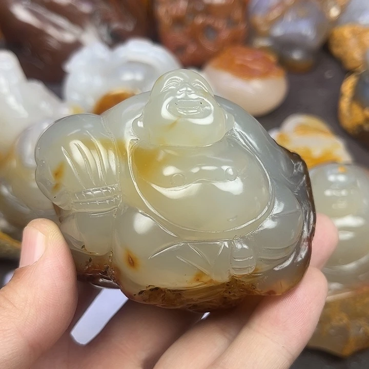 玛瑙/玉髓摆件未镶嵌一**提