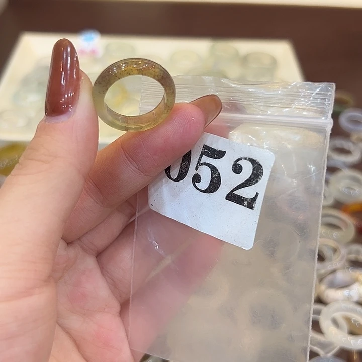 玛瑙/玉髓合金戒指52港14