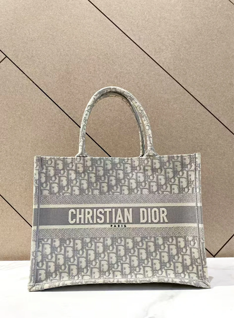 99新 DIOR/迪奥 帝爵鹏哥直播专享/老花托特手提包