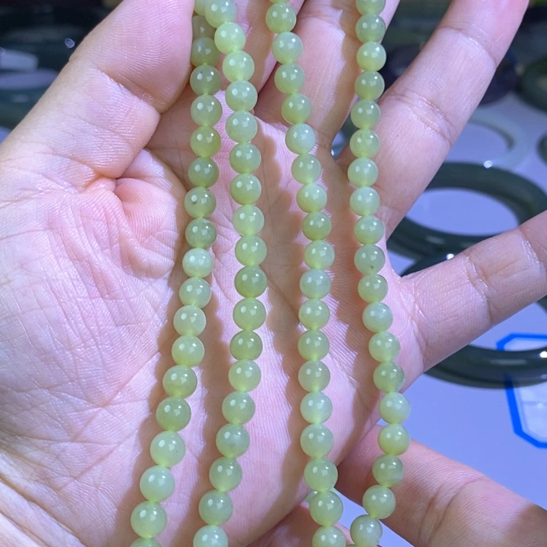 和田玉未镶嵌项链