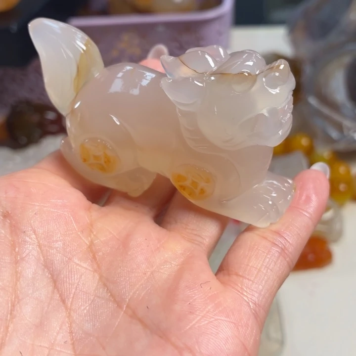 玛瑙/玉髓未镶嵌吊坠(不含链)