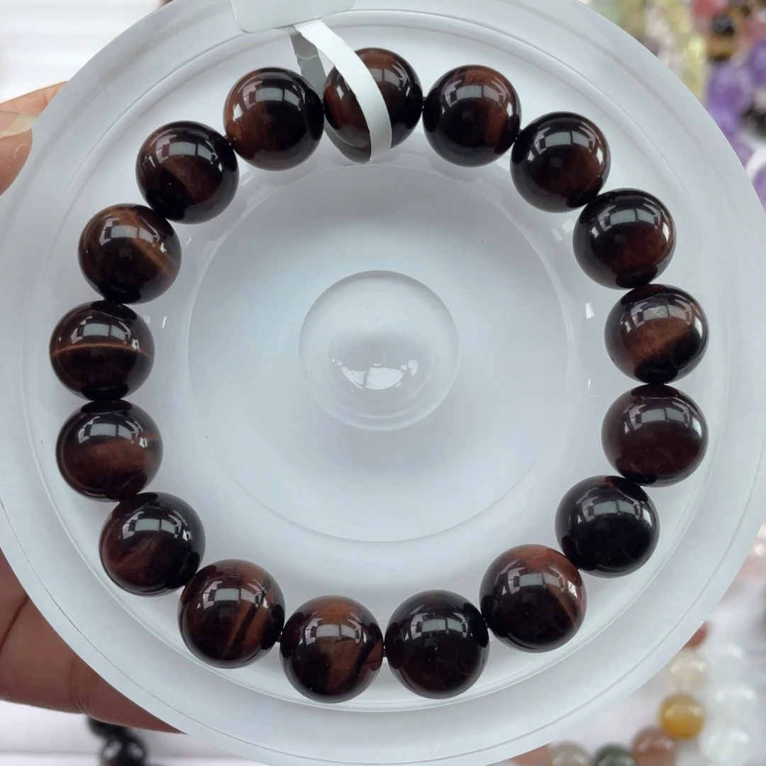 手串未镶嵌水晶014红虎眼12m+