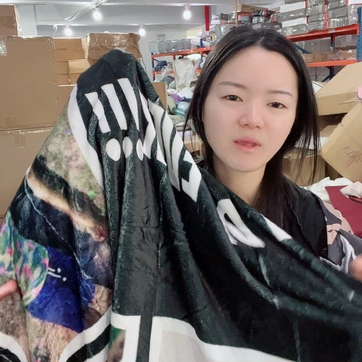 毛毯。    图案不分