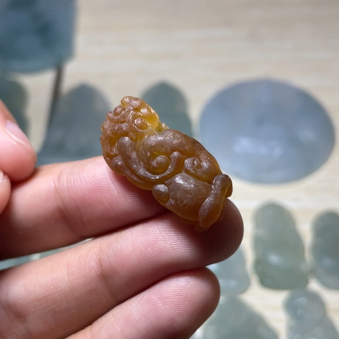 未镶嵌定制翡翠貔貅