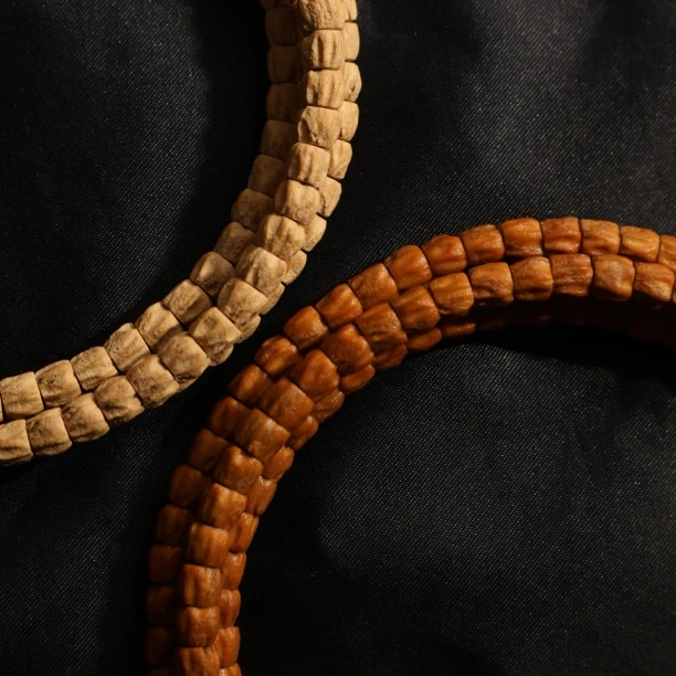 【瑾轩】新手小白必备热振多棱方块顺直桶顺，尺寸5mm+百香籽念珠108