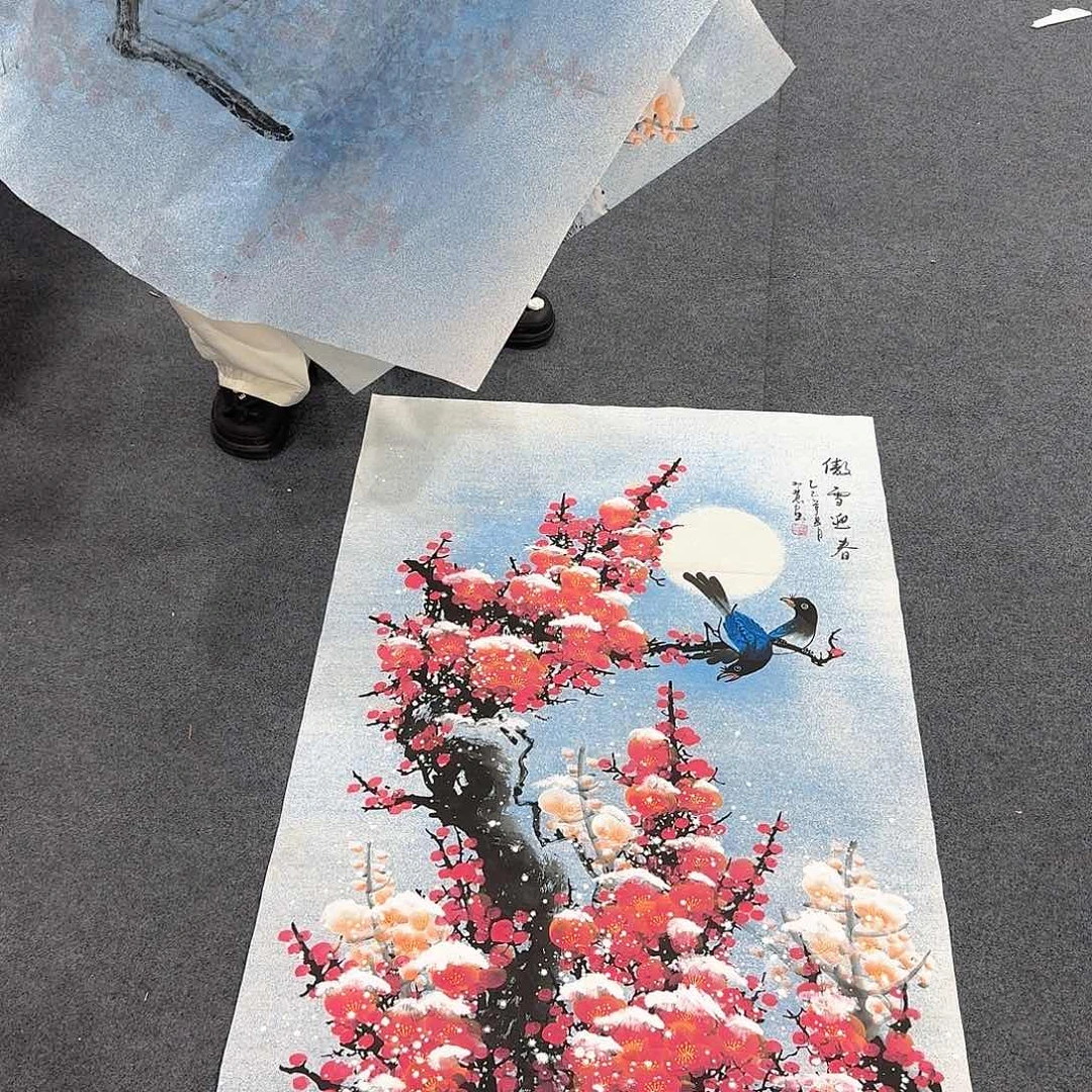 国画非常精美的一副作品