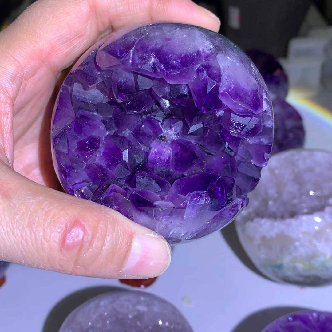 大型摆件（非配饰）紫晶未镶嵌