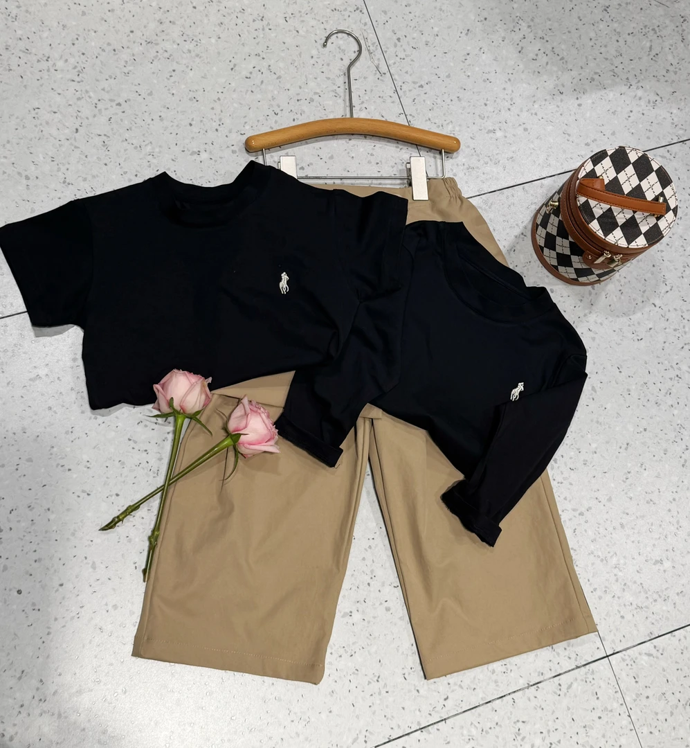 2025踏春季纯棉T桖长短袖打底衫圆领耐穿童装