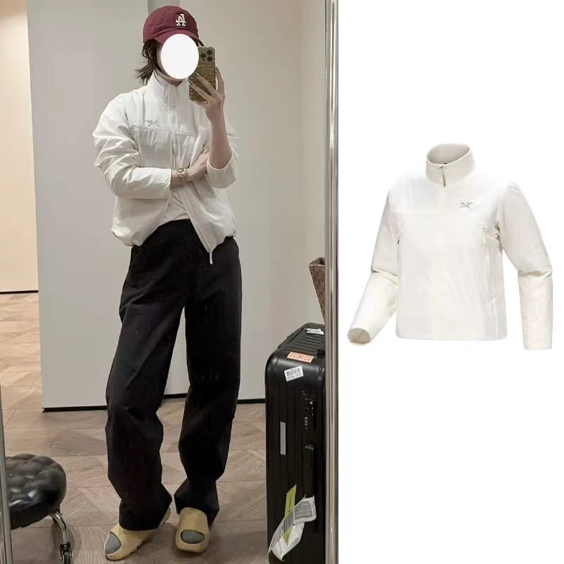 ARC'TERYX/始祖鸟ELEC INSULATED 刺绣Logo拉链防风防水棉服 女款