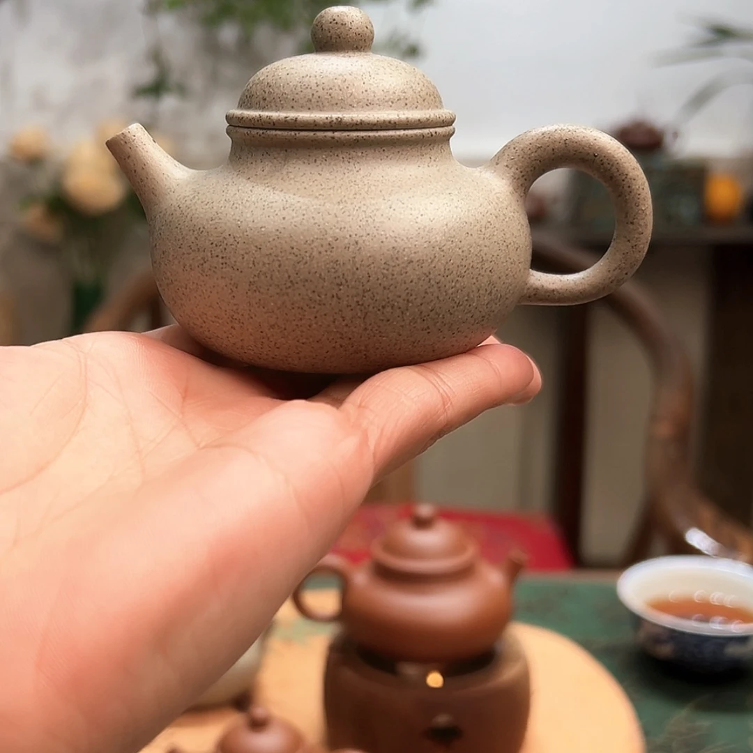 茶壶紫砂原矿芝麻段容量100cc