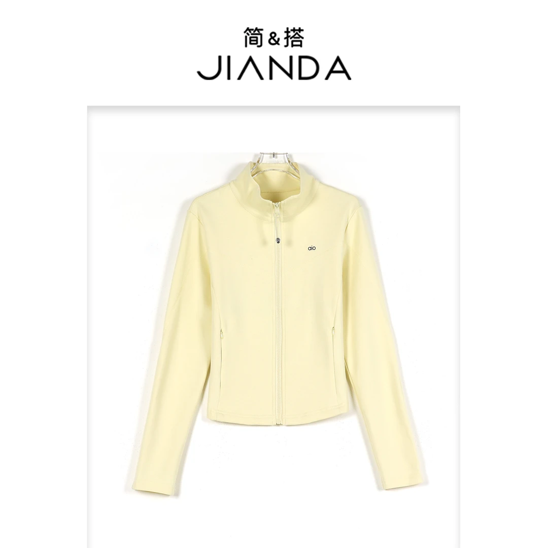 简&搭【千屿Sheila】立领拉链运动外套252-WT/0417-8892