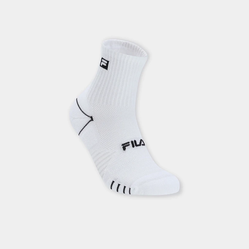 Fila/斐乐女款场下健身运动袜子跑步不臭脚透气中腰袜A13W511361F