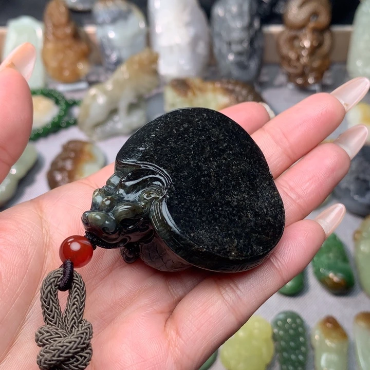 和田玉挂件未镶嵌坤*