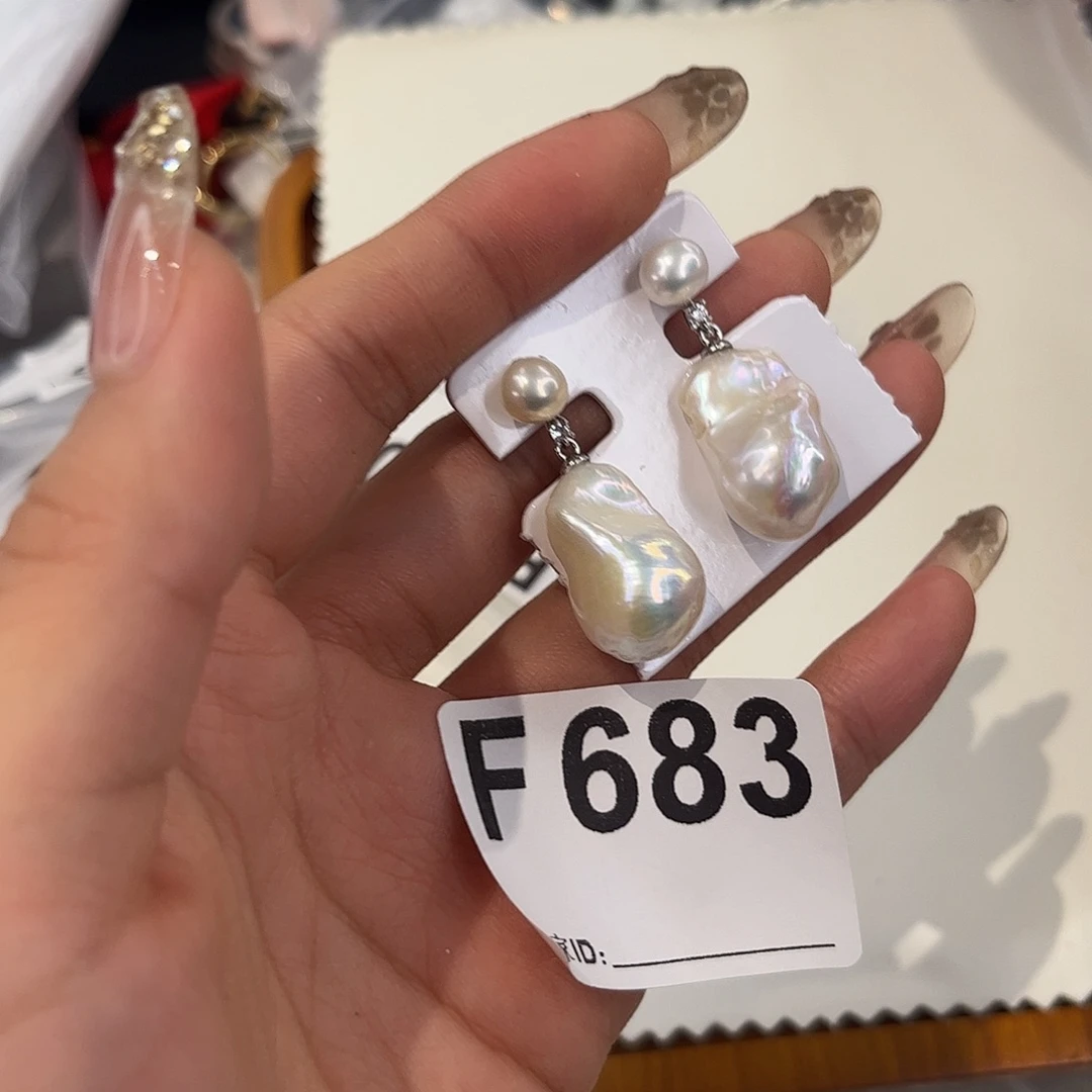 耳饰淡水珍珠合金