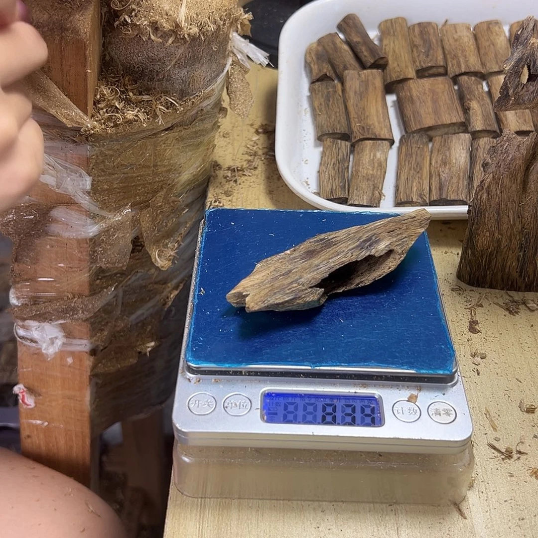 香料绿奇楠虫漏8克陆河