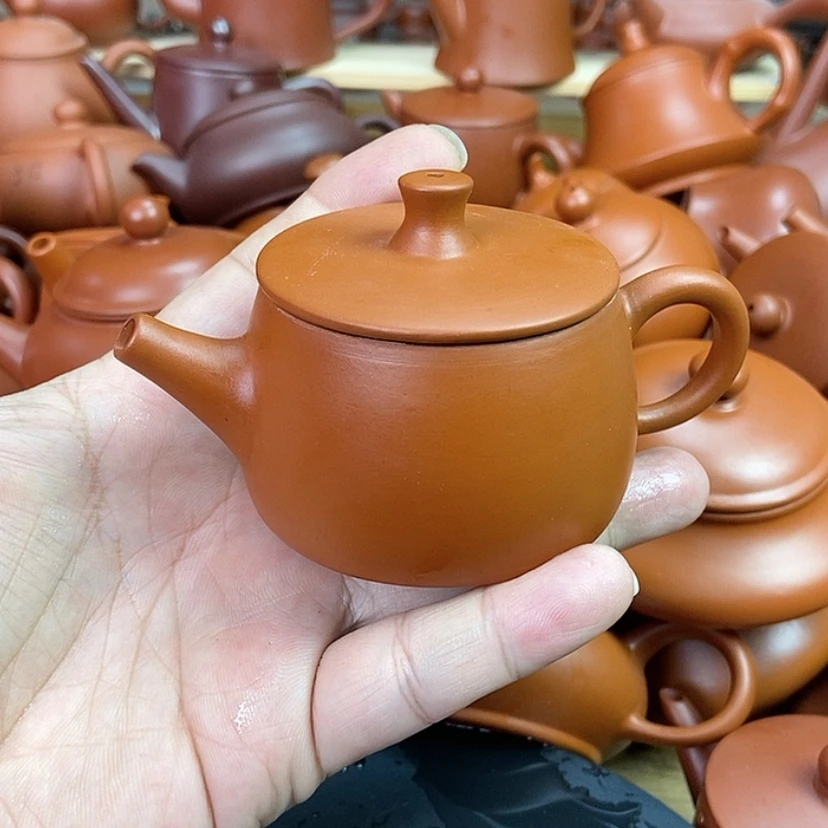 【闪购商品】茶壶朱泥100c c