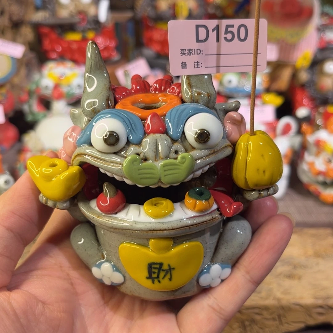 泥塑纯手工茶宠摆件