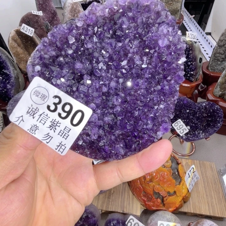 未镶嵌大型摆件（非配饰）紫晶