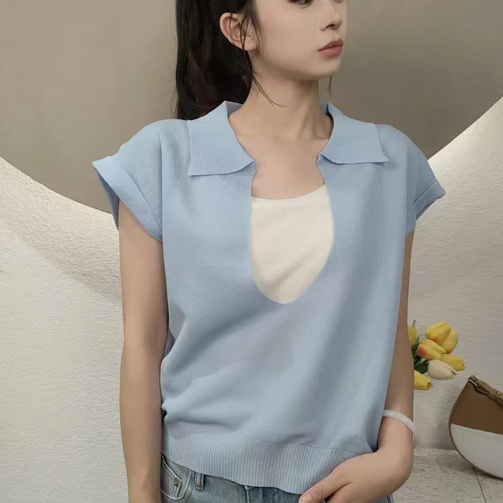 倾涩QINGSE时尚休闲短袖72525401