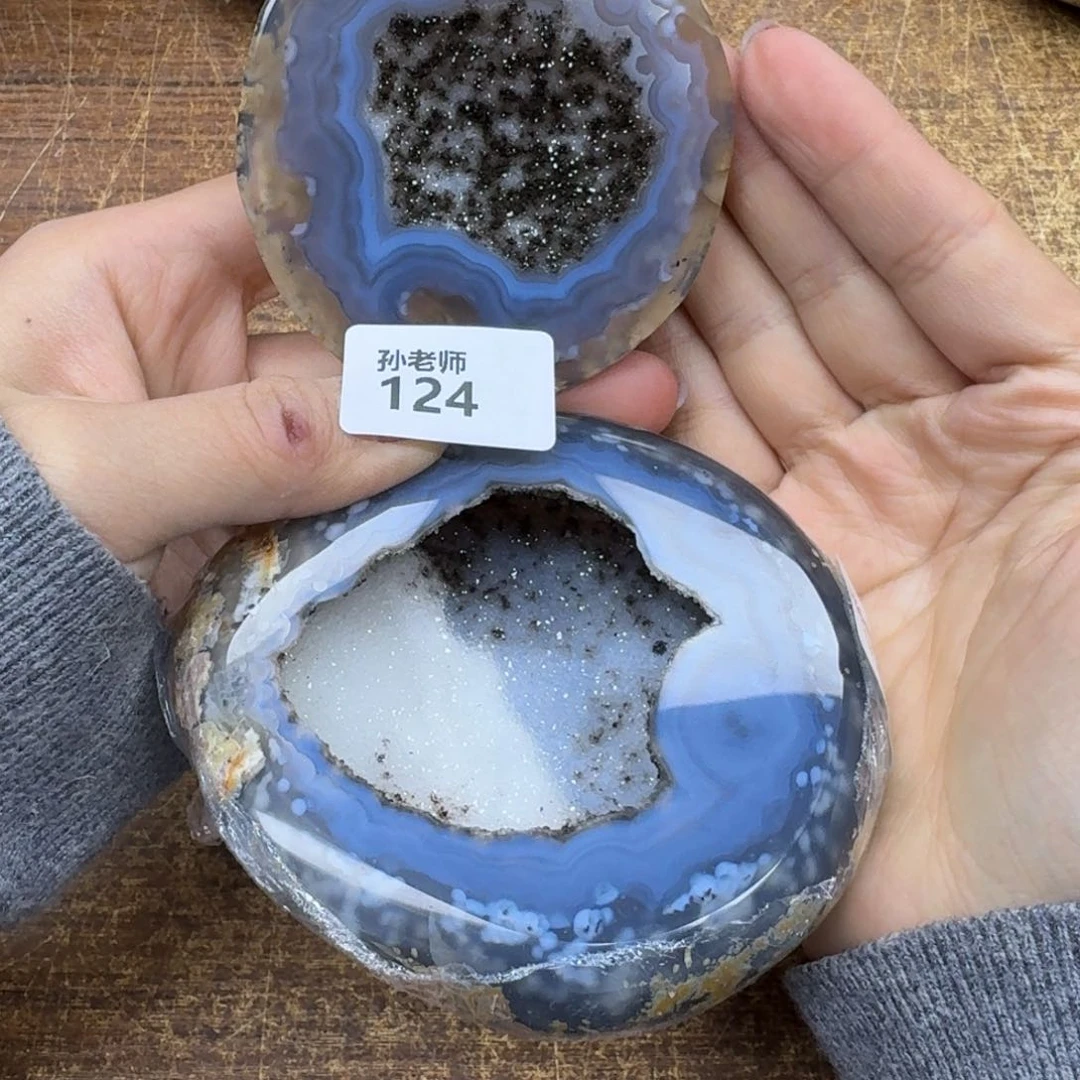 玛瑙/玉髓珠宝奇石未镶嵌乌****食