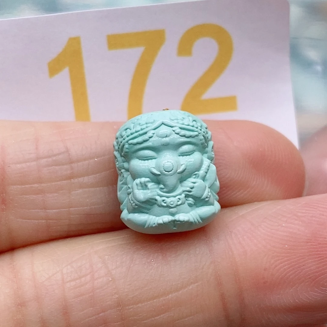 未镶嵌绿松石珠宝奇石大***胎
