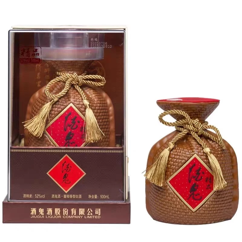 酒鬼精品  52度500ml*1瓶 白酒
