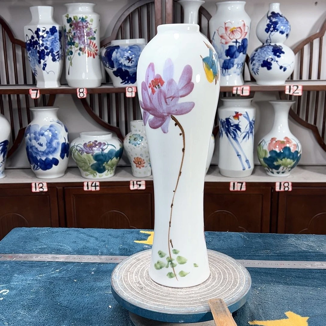 摆件景德镇陶瓷美鸟