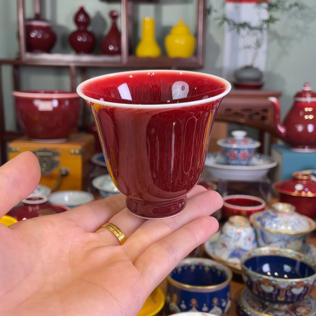 清欢雅玩原矿郎红福利杯