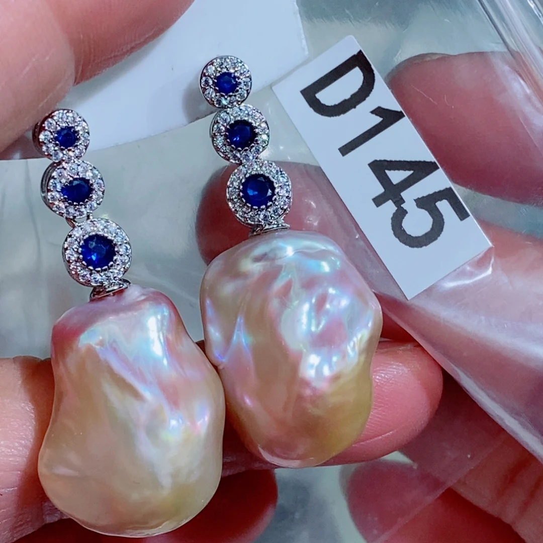 *****其他银S925镶嵌淡水珍珠