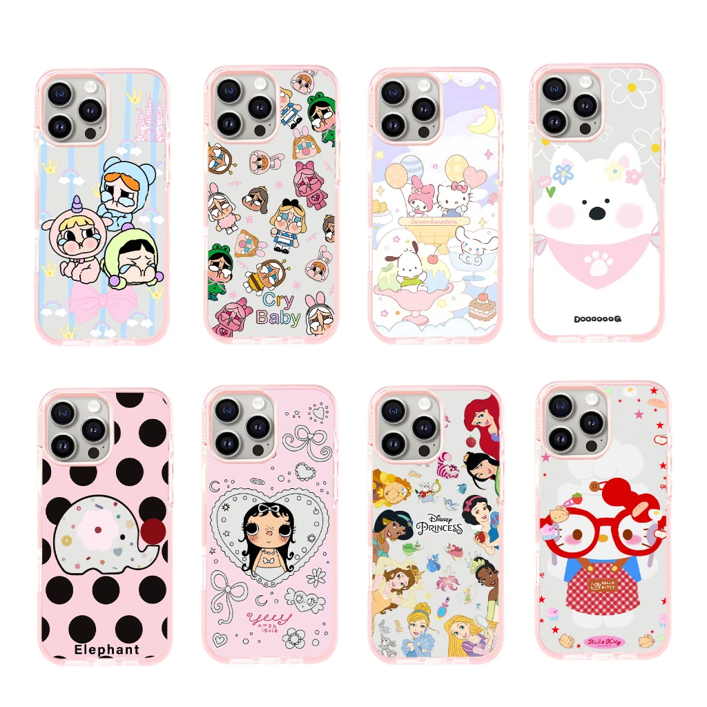 【新款粉框】轻薄散热亚克力适用于苹果手机壳17iPhoneProMax系列